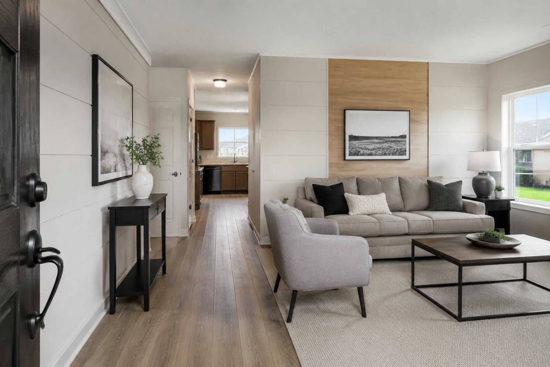 Waterman subdivision home interior EcoPanel application concept